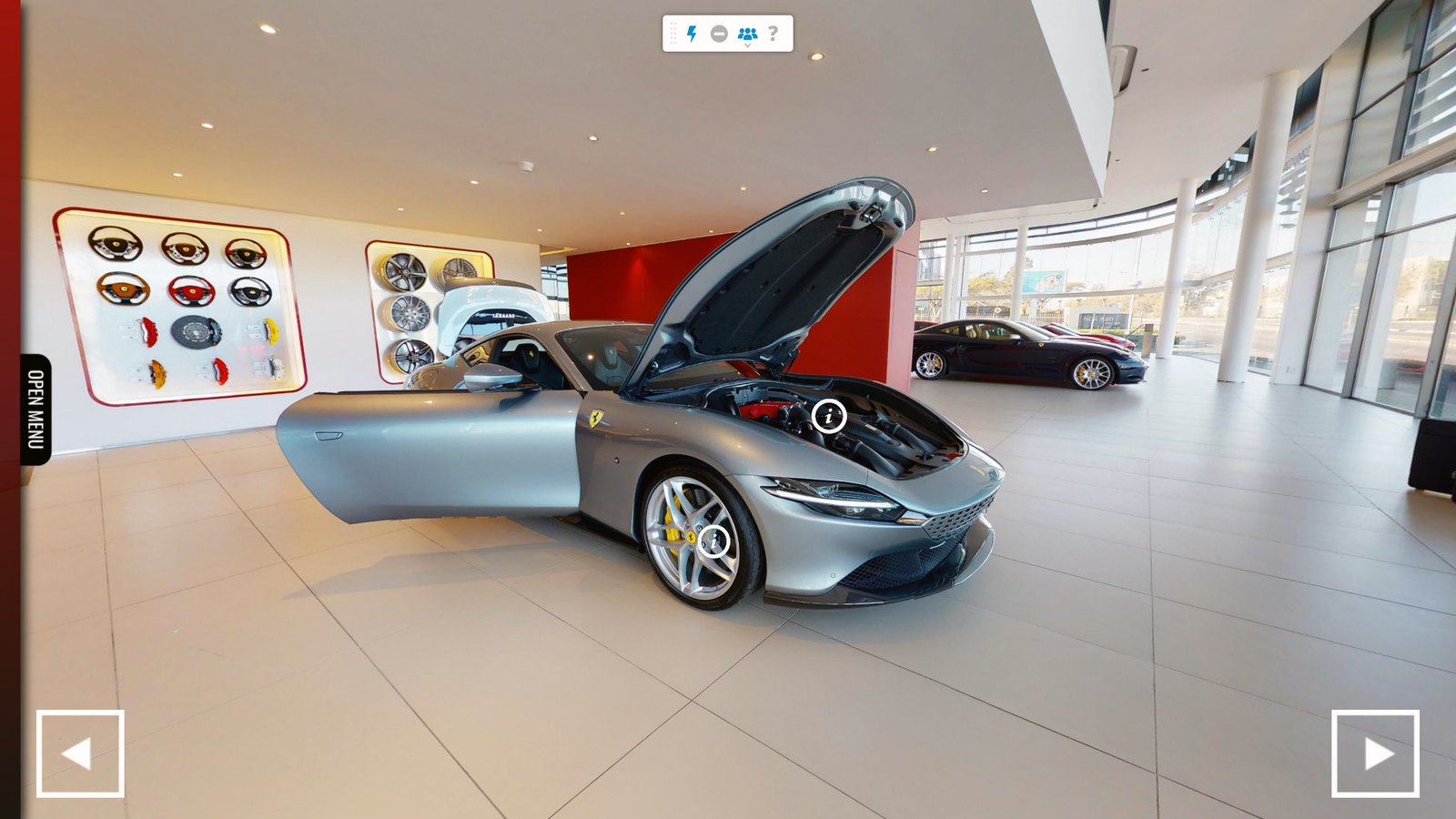 360 virtual tour for automotive sector